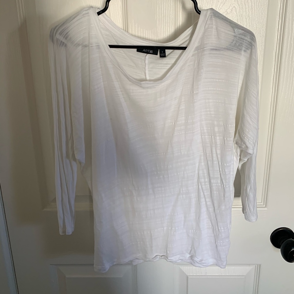 Apt 9 Plain White Shirt